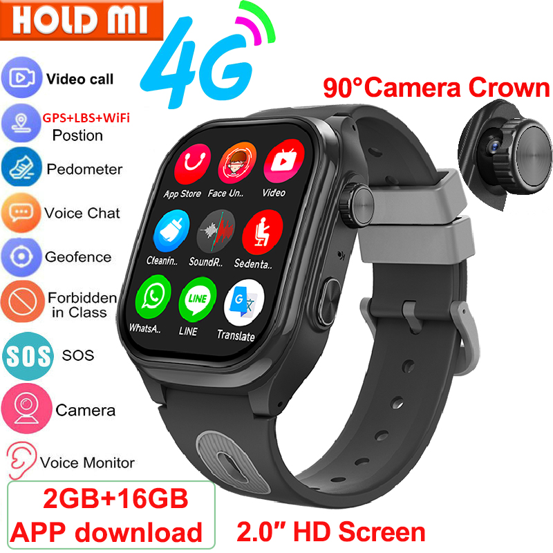 Smartwatch Watches For 12 Year Old Boy - Bambini Smart Watch 4G GPS WIFI
