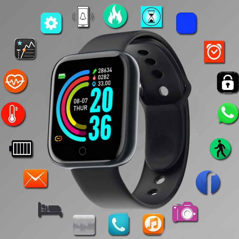 Watch Smart Y68 - Smart Watch per uomo donna modalità