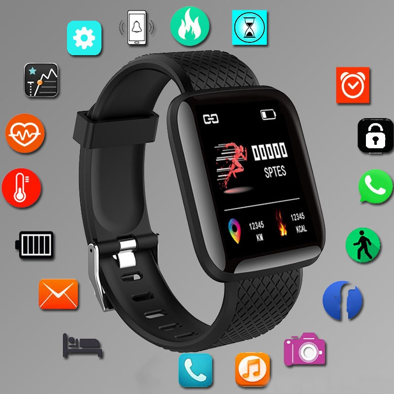 Watch Smart Y68 - Sport Smartwatch Bracciale fitness Controllo musicale