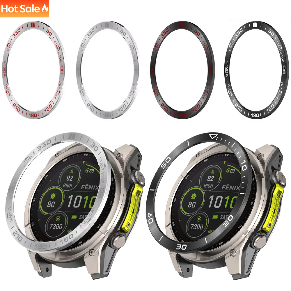Watch Bezel Insert - Anello in Metallo per Garmin Fenix