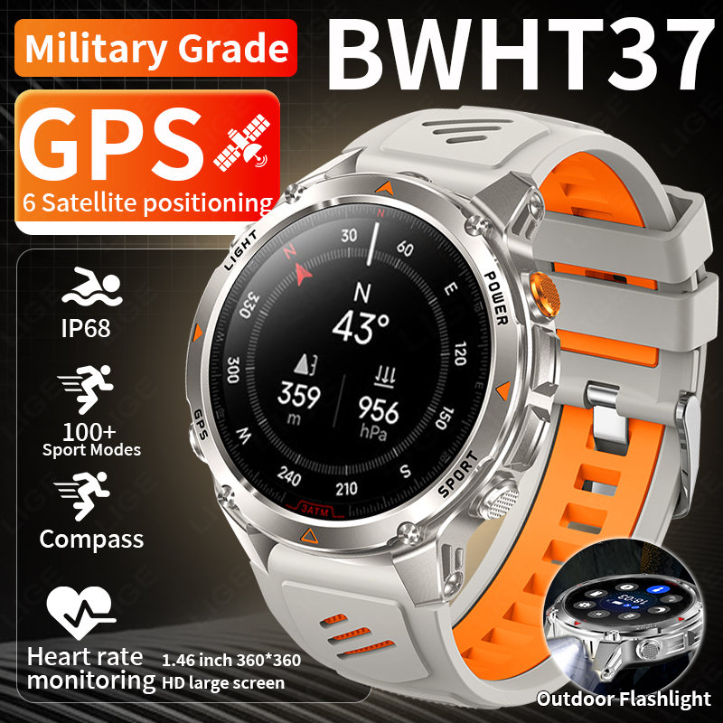 Smartwatch I Watches - LIGE Robusto GPS Track Astuto Della