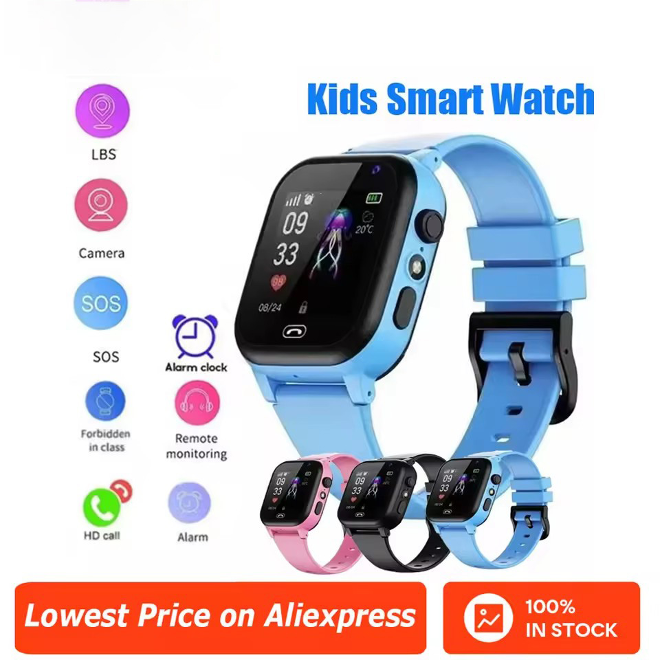 Smartwatch Watches For 12 Year Old Boy - Bambini Smart Watch SOS LBS Posizione