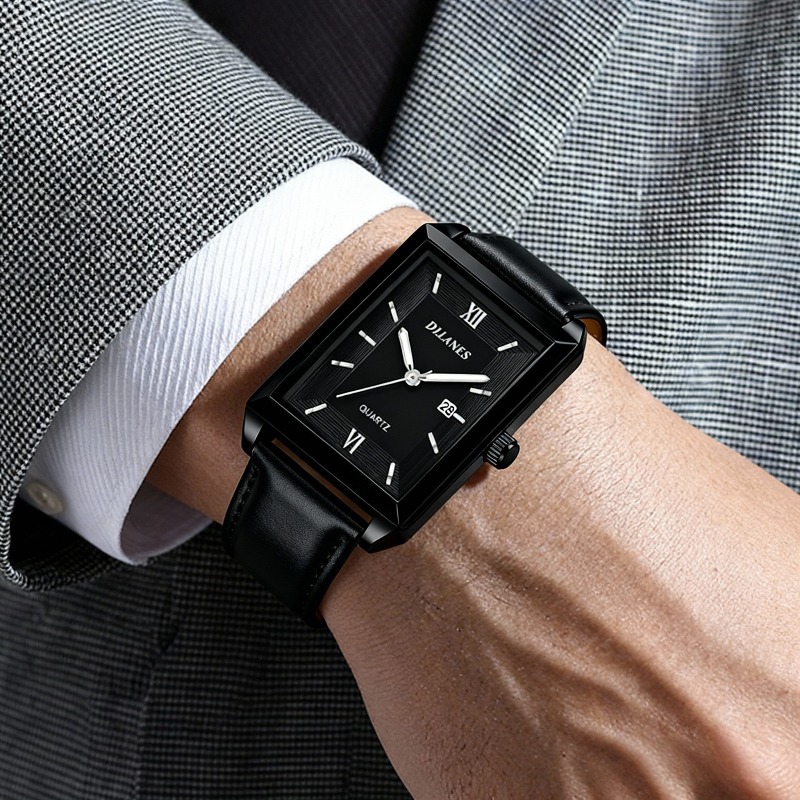 Smartwatch Branded Watches For Men - Orologi da Uomo in Pelle Casual,
