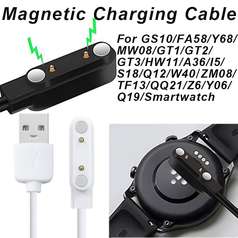 Cavo caricabatterie magnetico  - Watch Smart Y68 recensione e prezzo