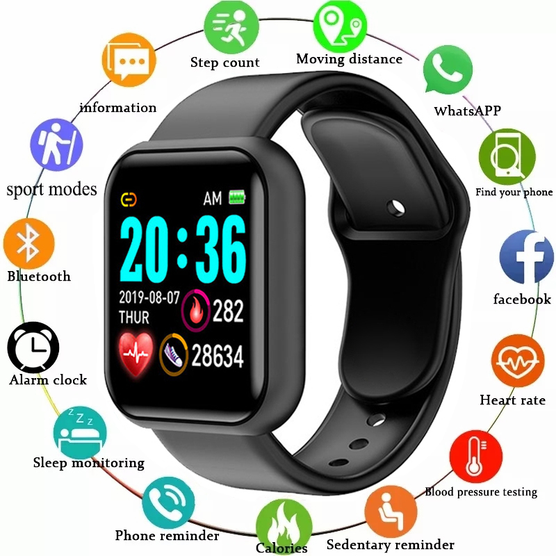Y68 Smart Watch Uomo Donna Fre - Watch Smart Y68 recensione e prezzo