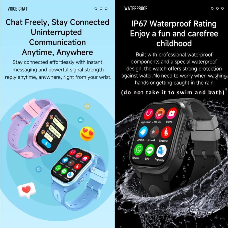 Bambini Smart Watch 4G GPS WIF - Smartwatch Watches For 12 Year Old Boy recensione e prezzo