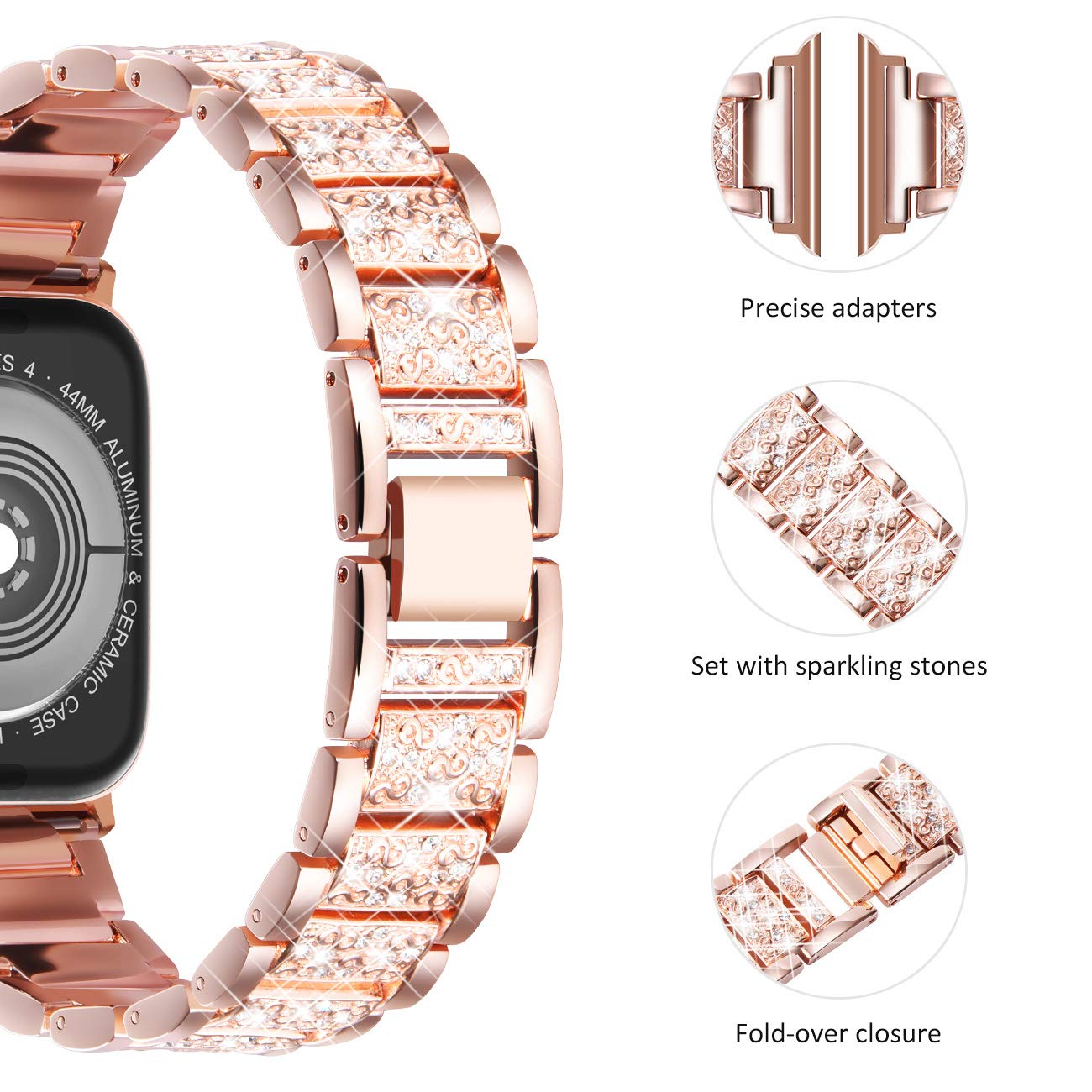 Custodia + cinturino bling per - Smartwatch Luxury Watches For Women recensione e prezzo