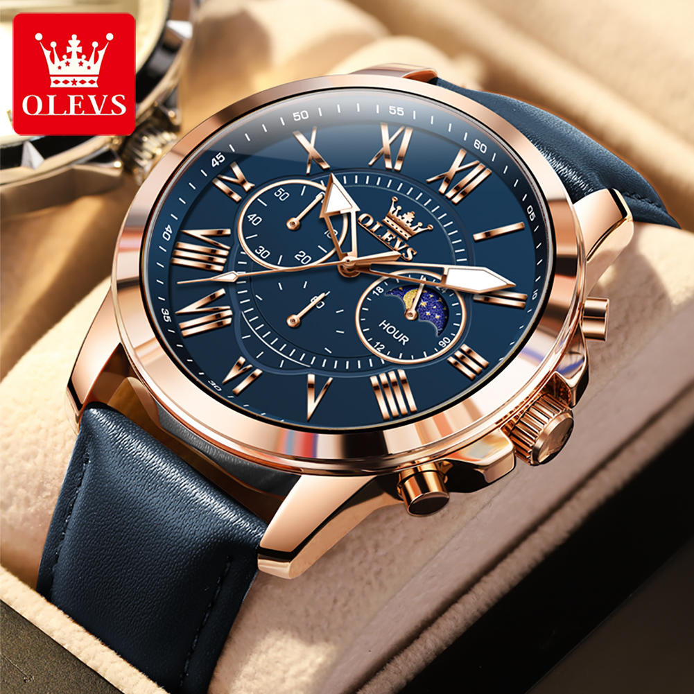 OLEVS 3632 Orologio da Uomo Mu - Smartwatch Branded Watches For Men recensione e prezzo