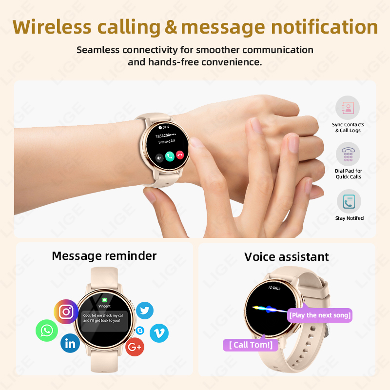 2026 LIGE Smartwatch da Donna  - Smartwatch Luxury Watches For Women recensione e prezzo