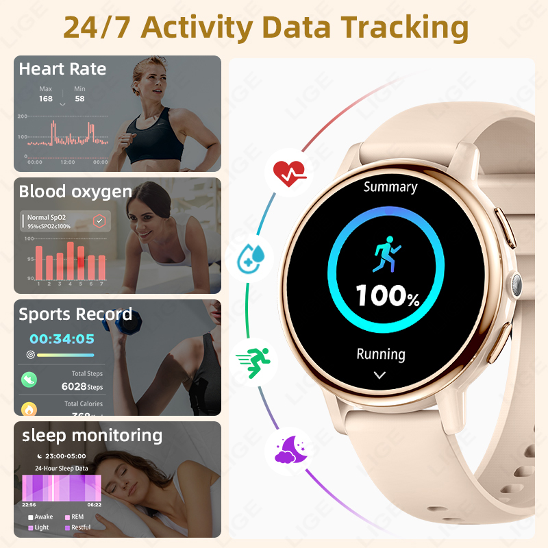 2026 LIGE Smartwatch da Donna  - Smartwatch Luxury Watches For Women recensione e prezzo