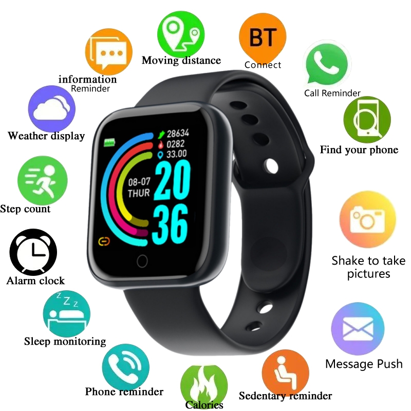 Smartwatch da Uomo e Donna, Or - Watch Smart Y68 recensione e prezzo