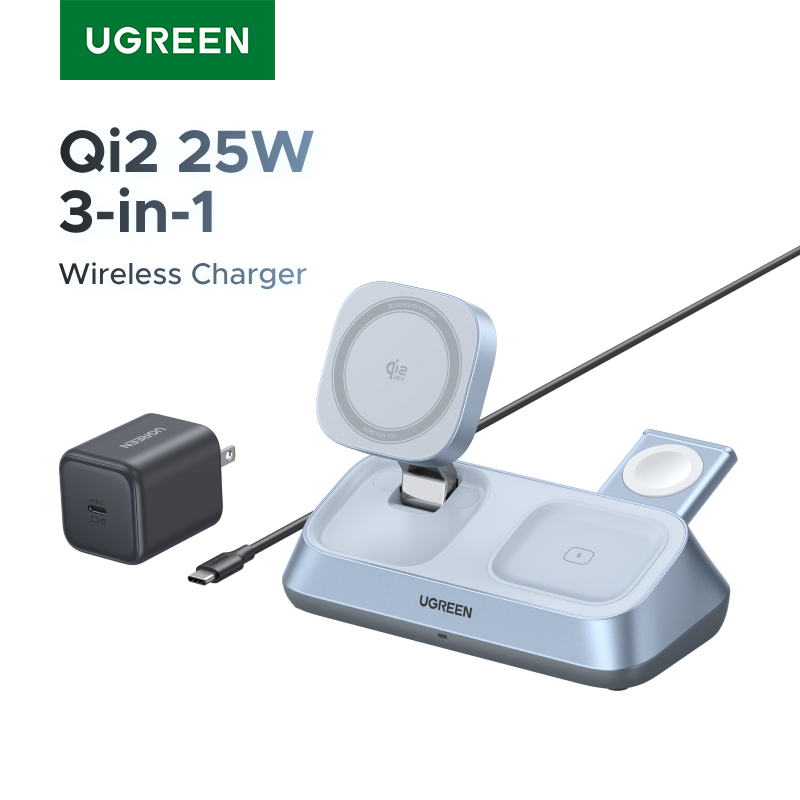 UGREEN Qi2 25W MAX Supporto pe - Smartwatch Apple Watch recensione e prezzo
