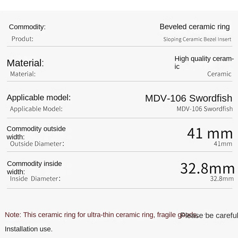 Per CASIO MDV-106 Inserto con  - Watch Bezel Insert recensione e prezzo