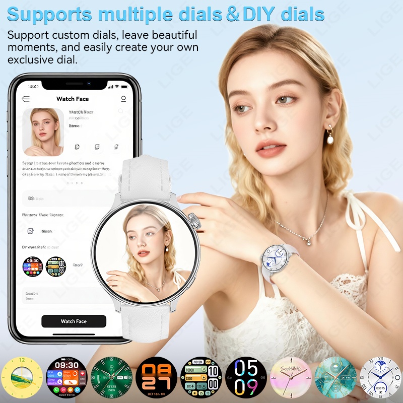 LIGE Orologi intelligenti di l - Smartwatch Luxury Watches For Women recensione e prezzo