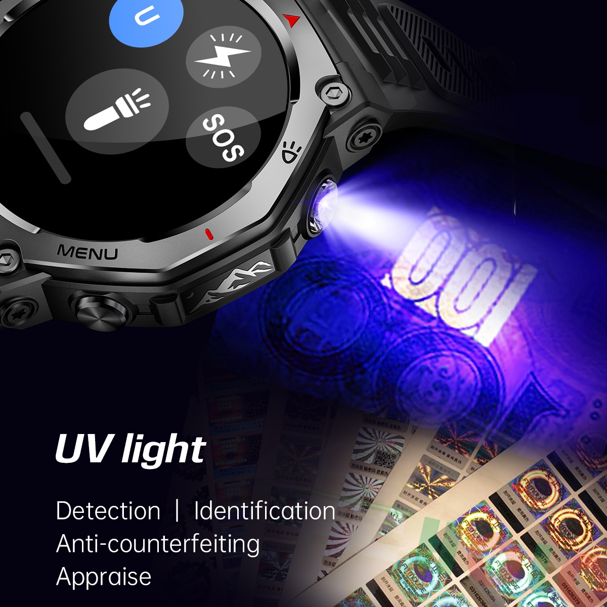 VWAR T-Rex Ultra Smartwatch co - Watch Vs Amazfit recensione e prezzo