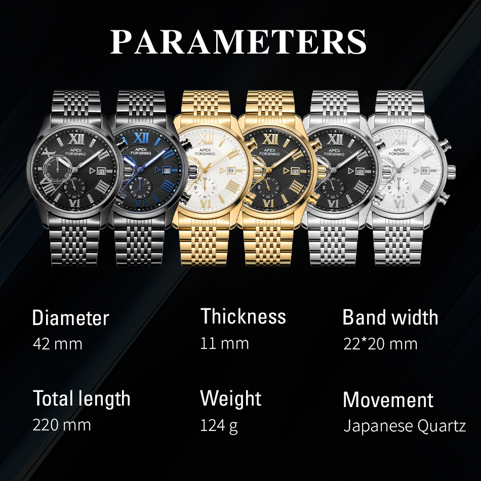 Forsining AF2502S Luxury Brand - Smartwatch Branded Watches For Men recensione e prezzo