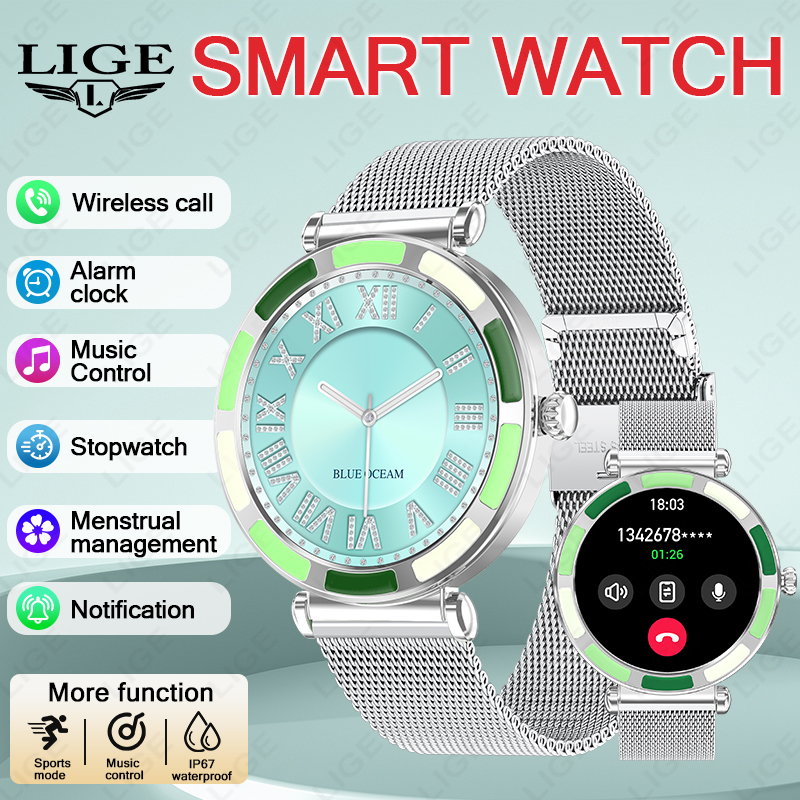 LIGE Orologi intelligenti da d - Smartwatch Luxury Watches For Women recensione e prezzo