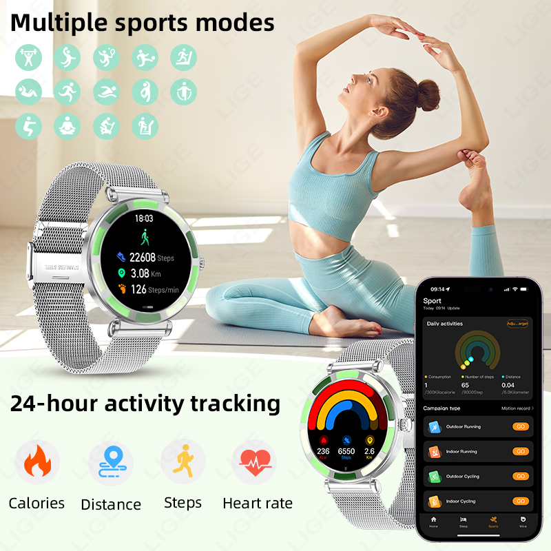 LIGE Orologi intelligenti da d - Smartwatch Luxury Watches For Women recensione e prezzo