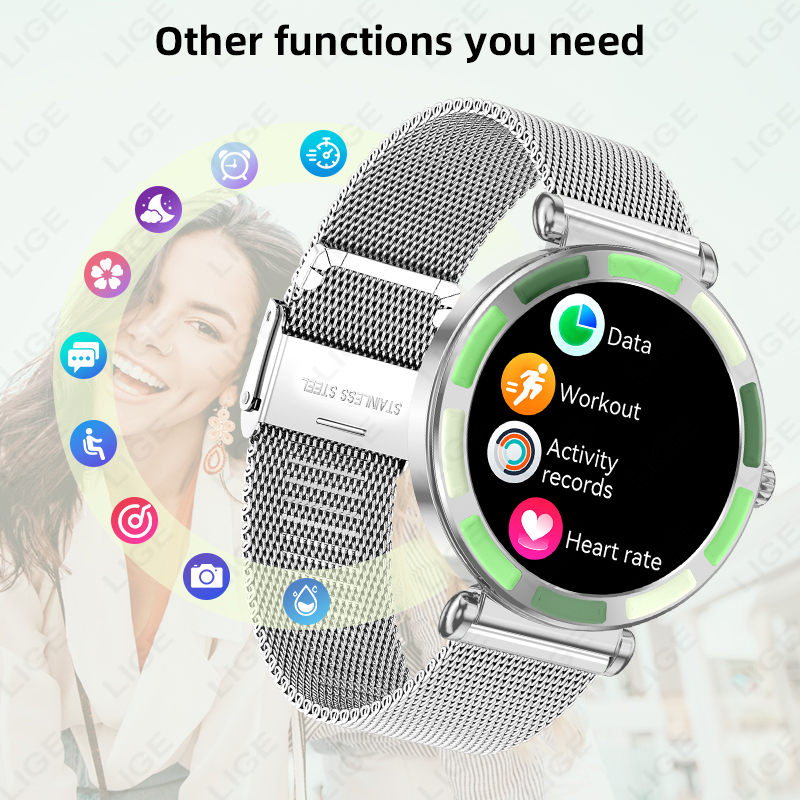 LIGE Orologi intelligenti da d - Smartwatch Luxury Watches For Women recensione e prezzo