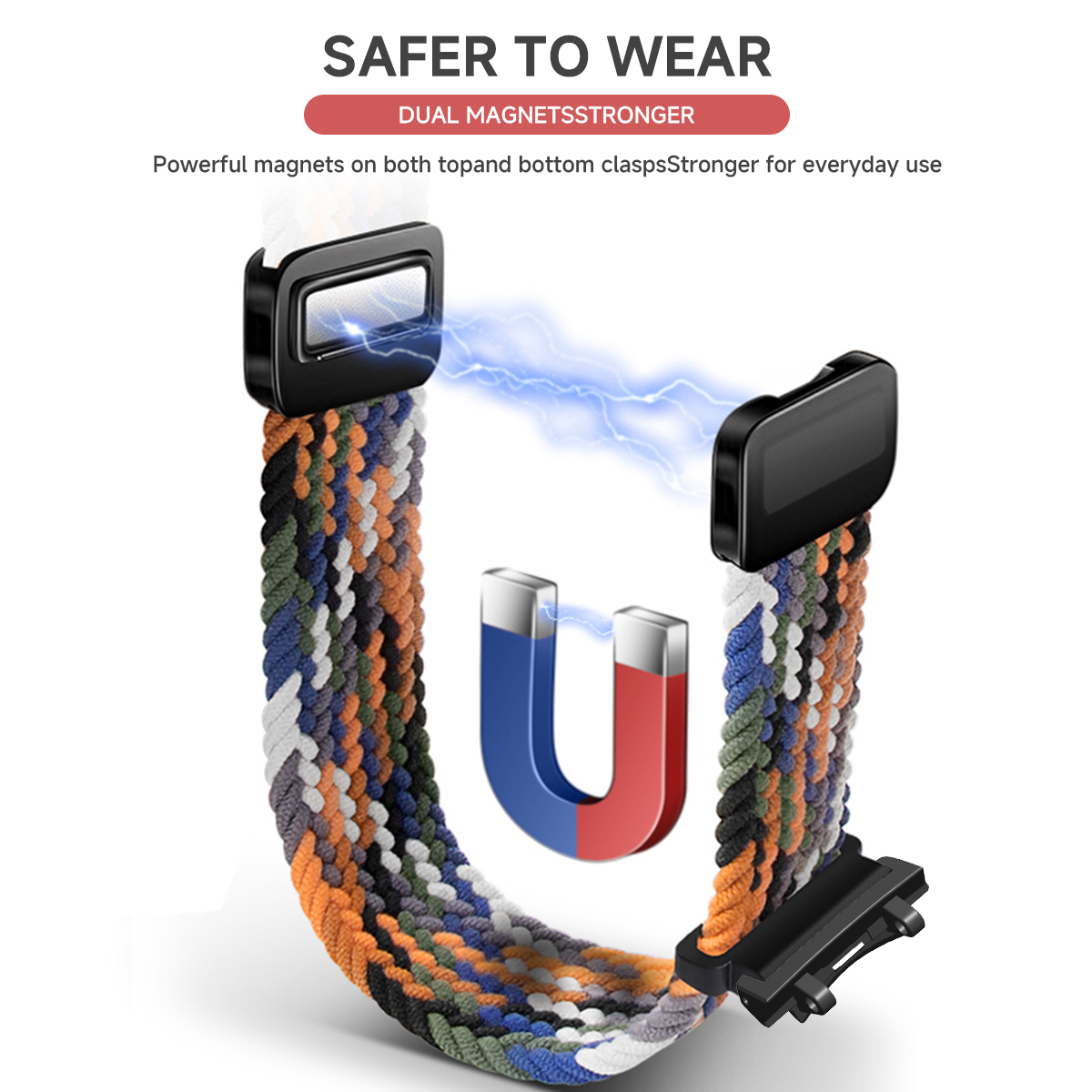 Cinturino ad anello intrecciat - Smartwatch Watches Amazfit recensione e prezzo