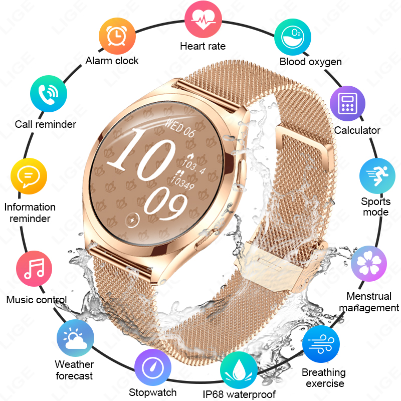LIGE Orologio intelligente di  - Smartwatch Luxury Watches For Women recensione e prezzo