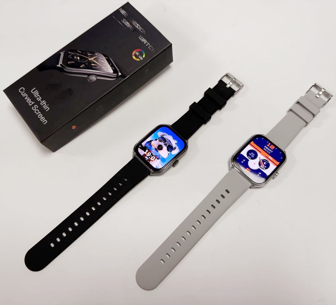 Moda Ultra-Sottile Amoled Smar - Smartwatch Slim Watches For Men recensione e prezzo