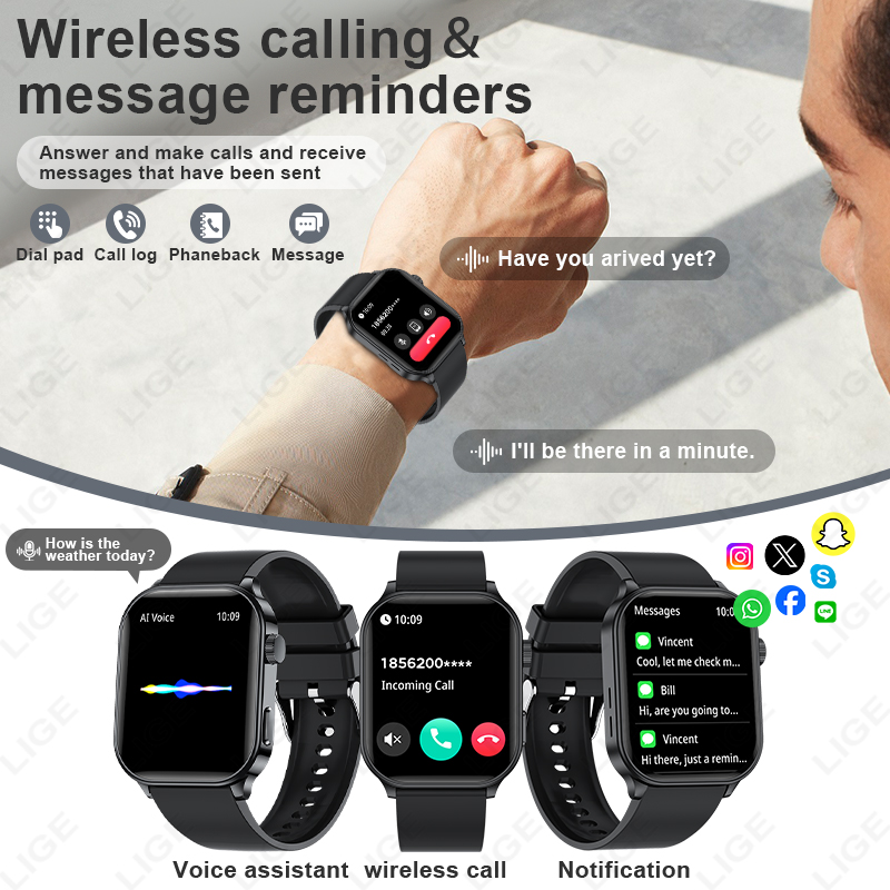 LIGE Smartwatch Originale con  - Smartwatch Watches For Women Branded recensione e prezzo