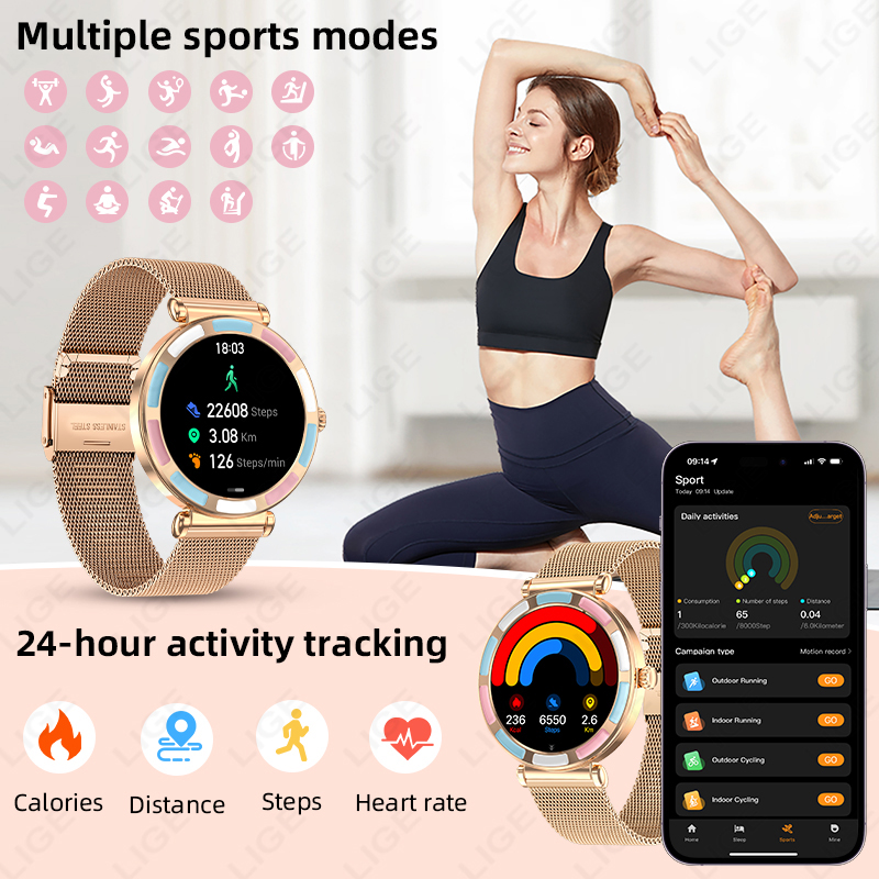 Smartwatch di Lusso LIGE 2026  - Smartwatch Luxury Watches For Women recensione e prezzo
